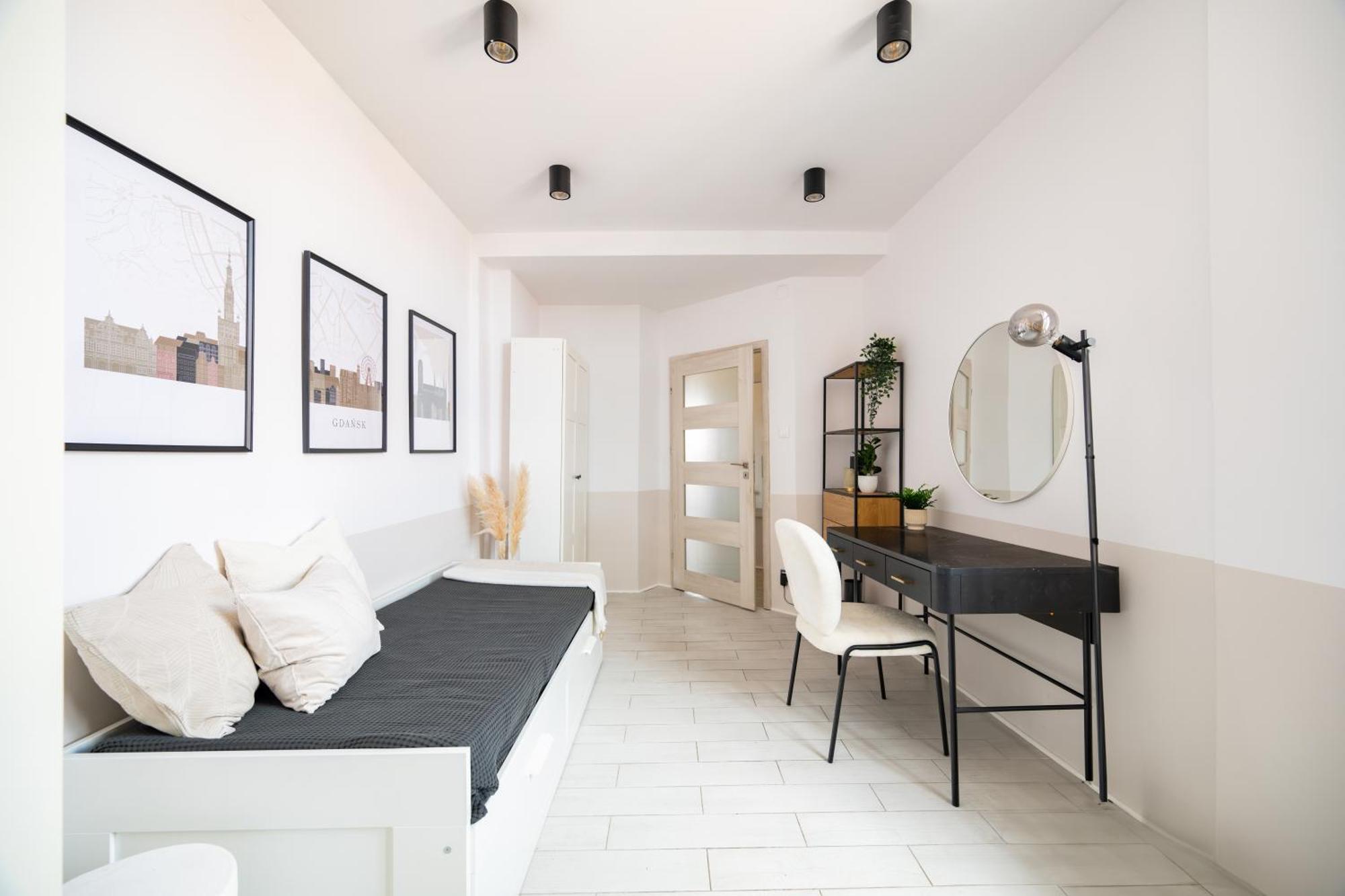 Stunning Apartment With Balcony Gdansk Luaran gambar