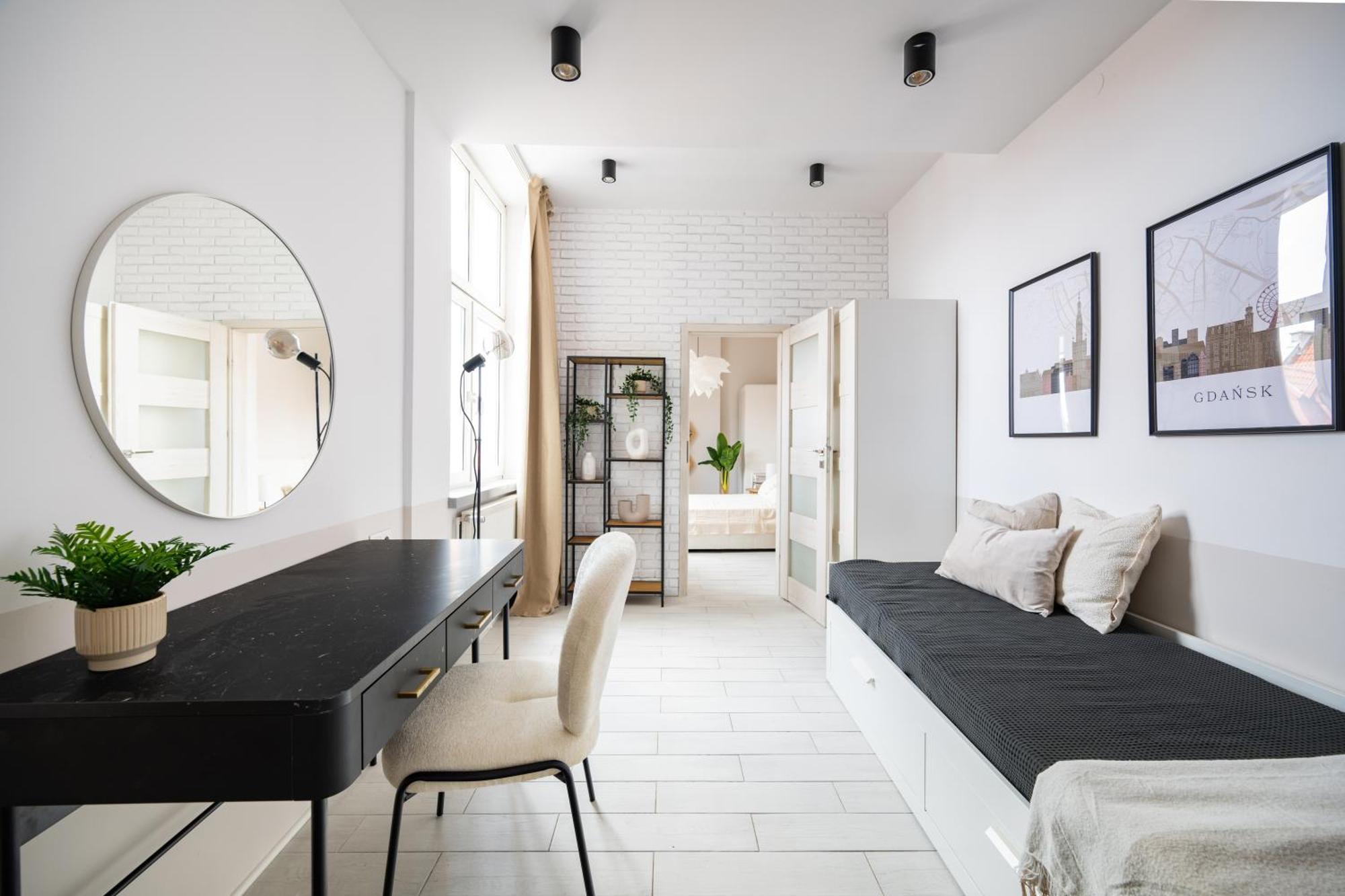 Stunning Apartment With Balcony Gdansk Luaran gambar